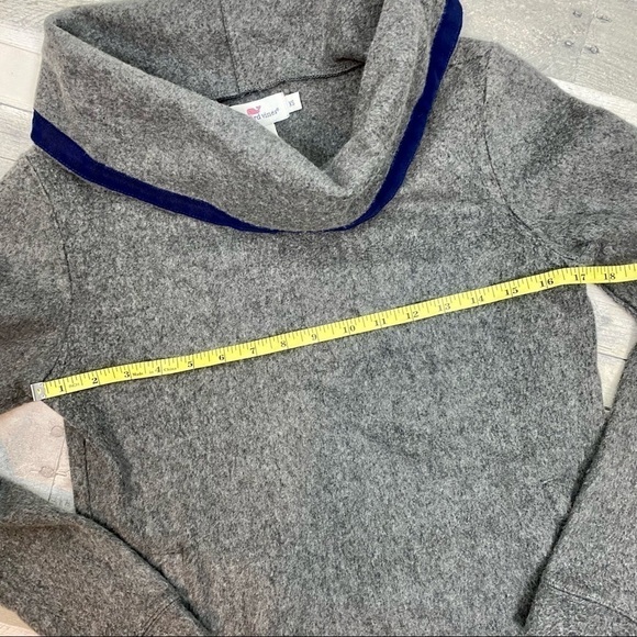 Vineyard Vines Cowl neck gray sweater size XS - Picture 9 of 14
